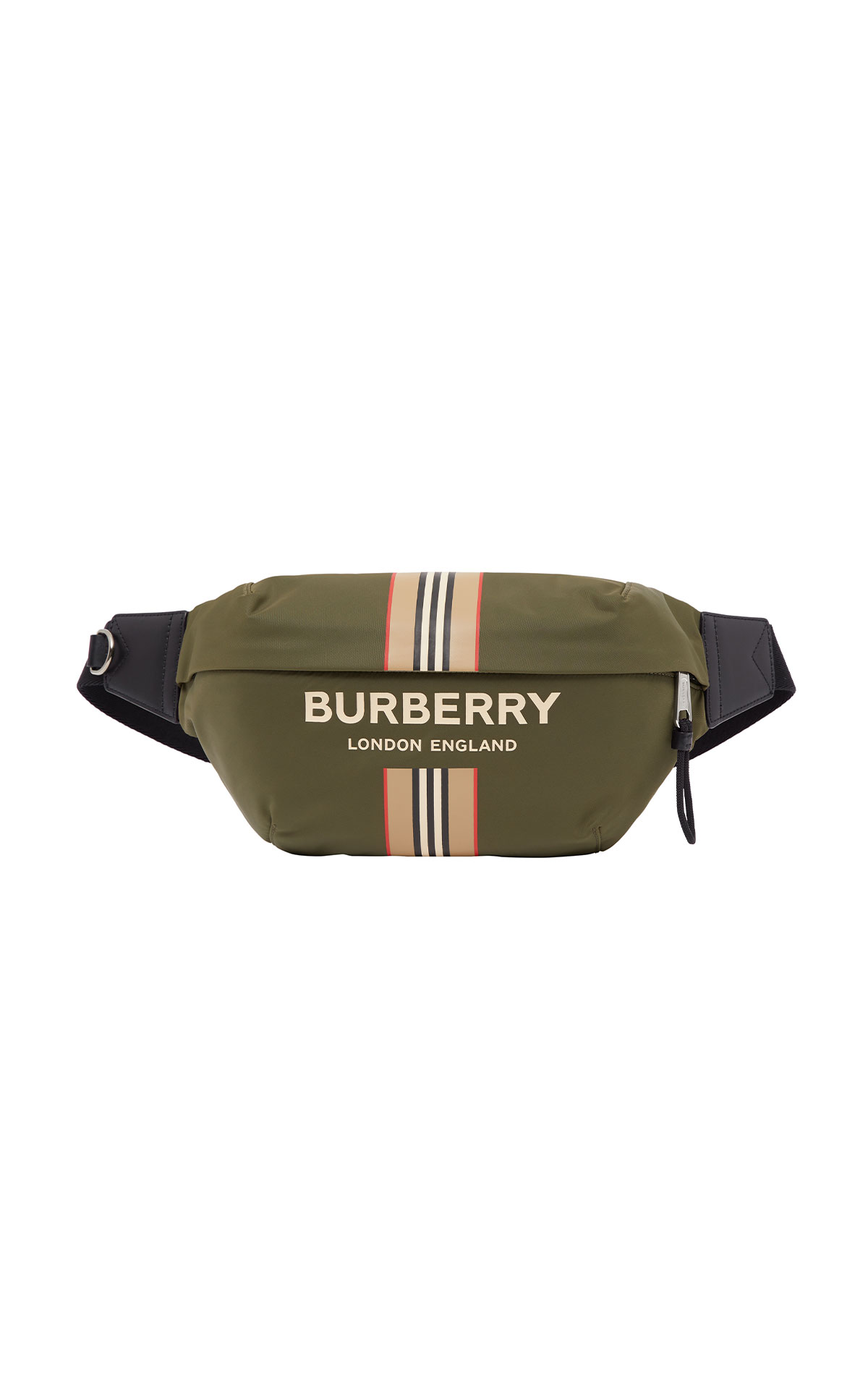 Burberry Stripes crossbody belt bag from Bicester Village