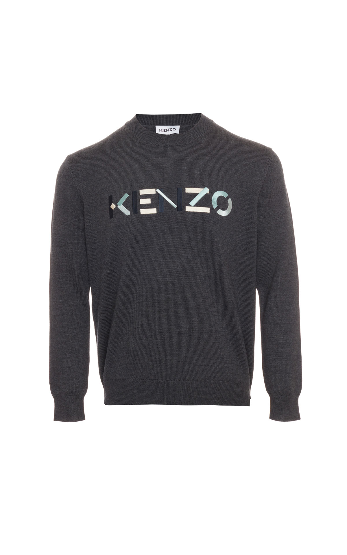 Kenzo Grey logo jumper from Bicester Village