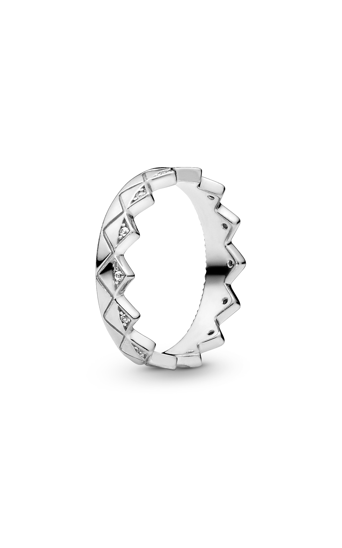 Shiny silver ring Pandora