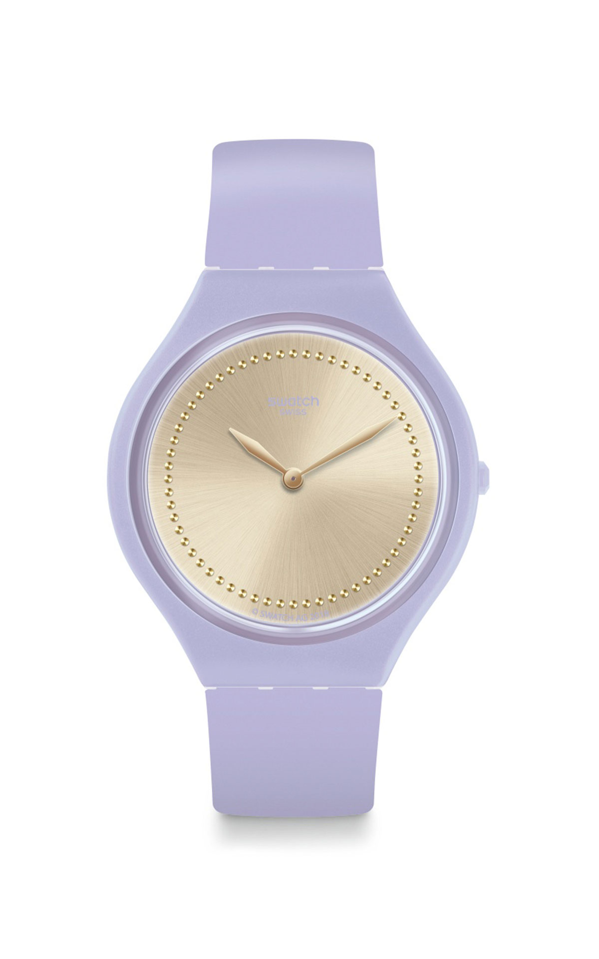 Reloj lila Swatch