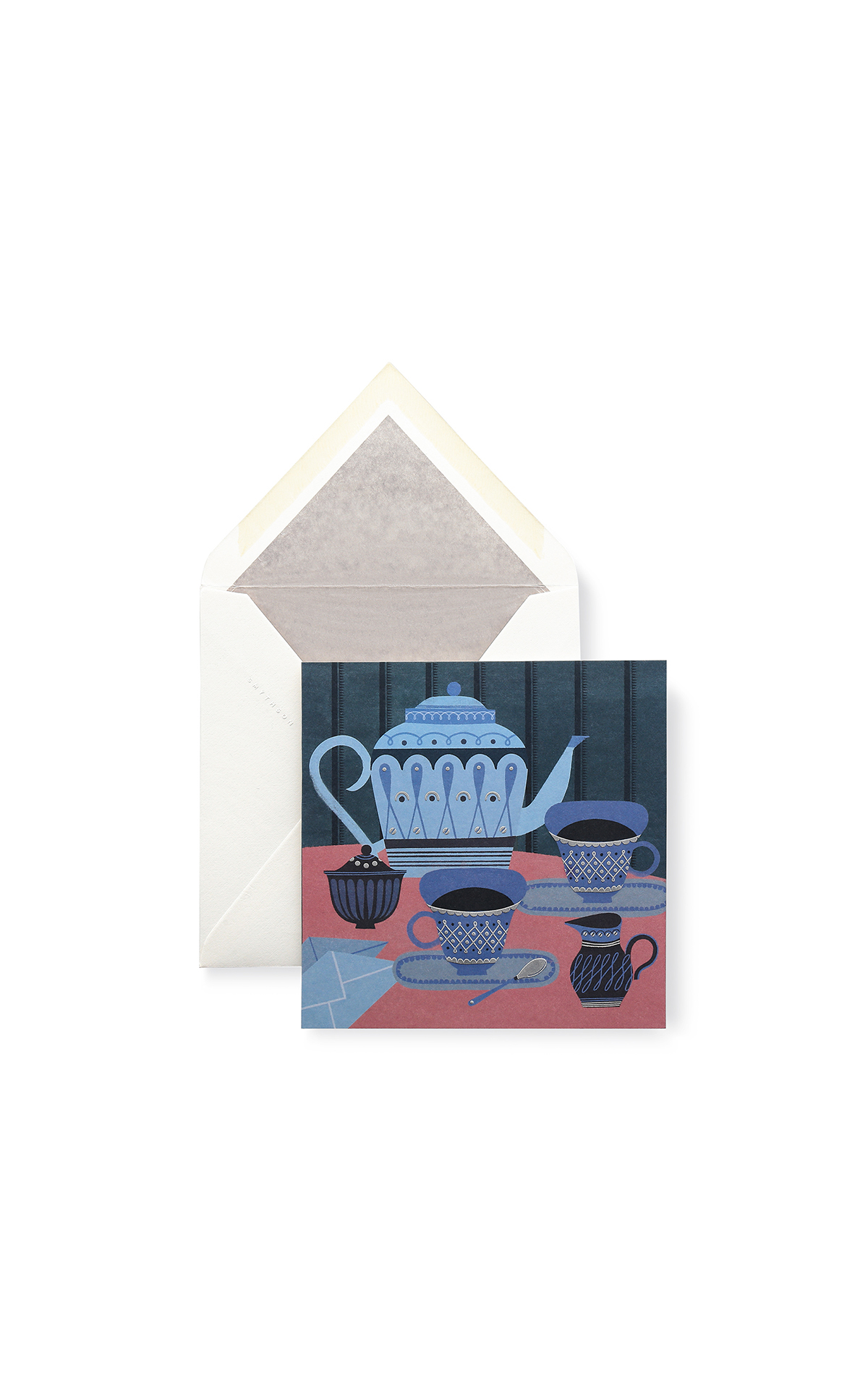Smythson Tea set card from Bicester Village