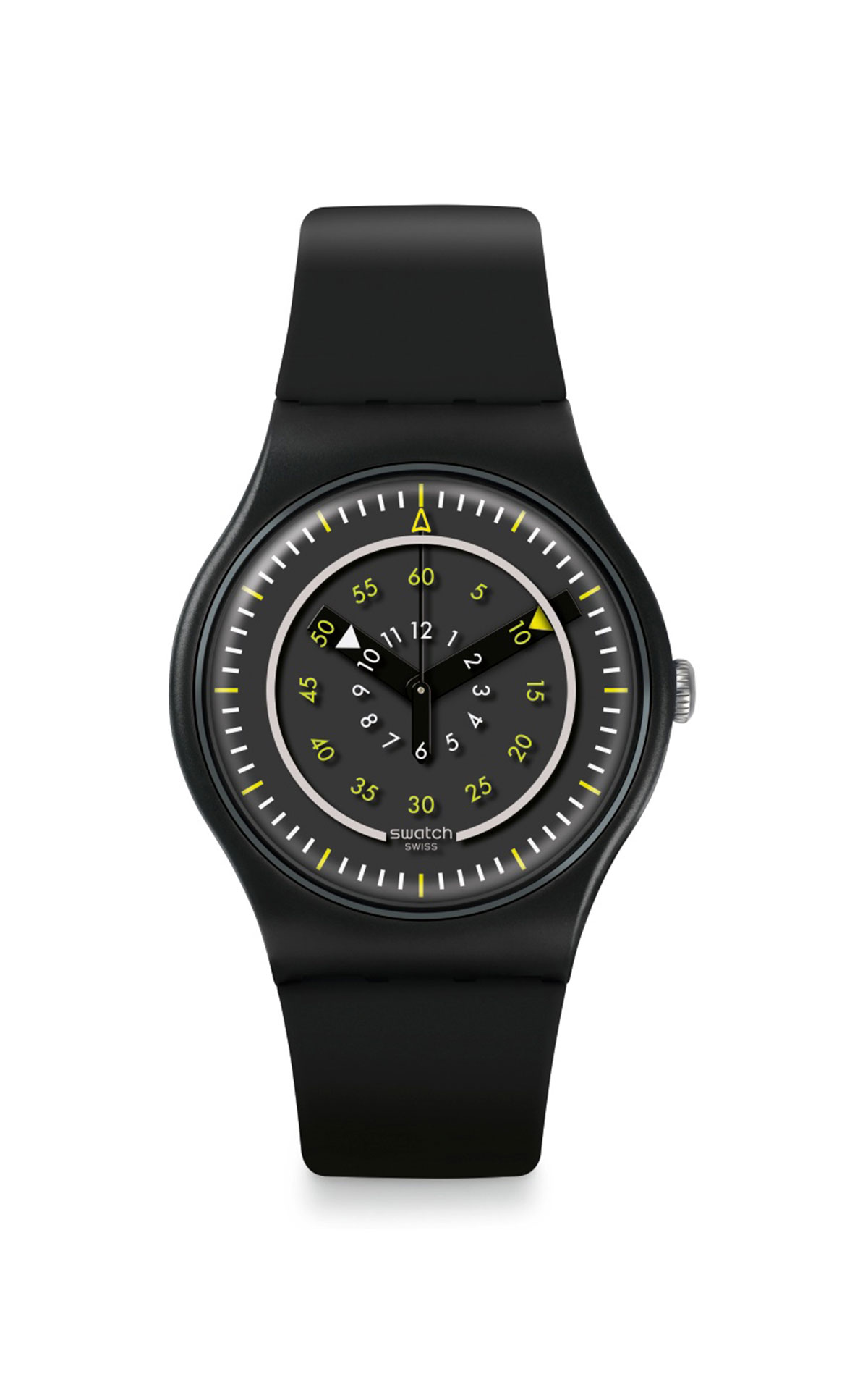 Black watch Swatch