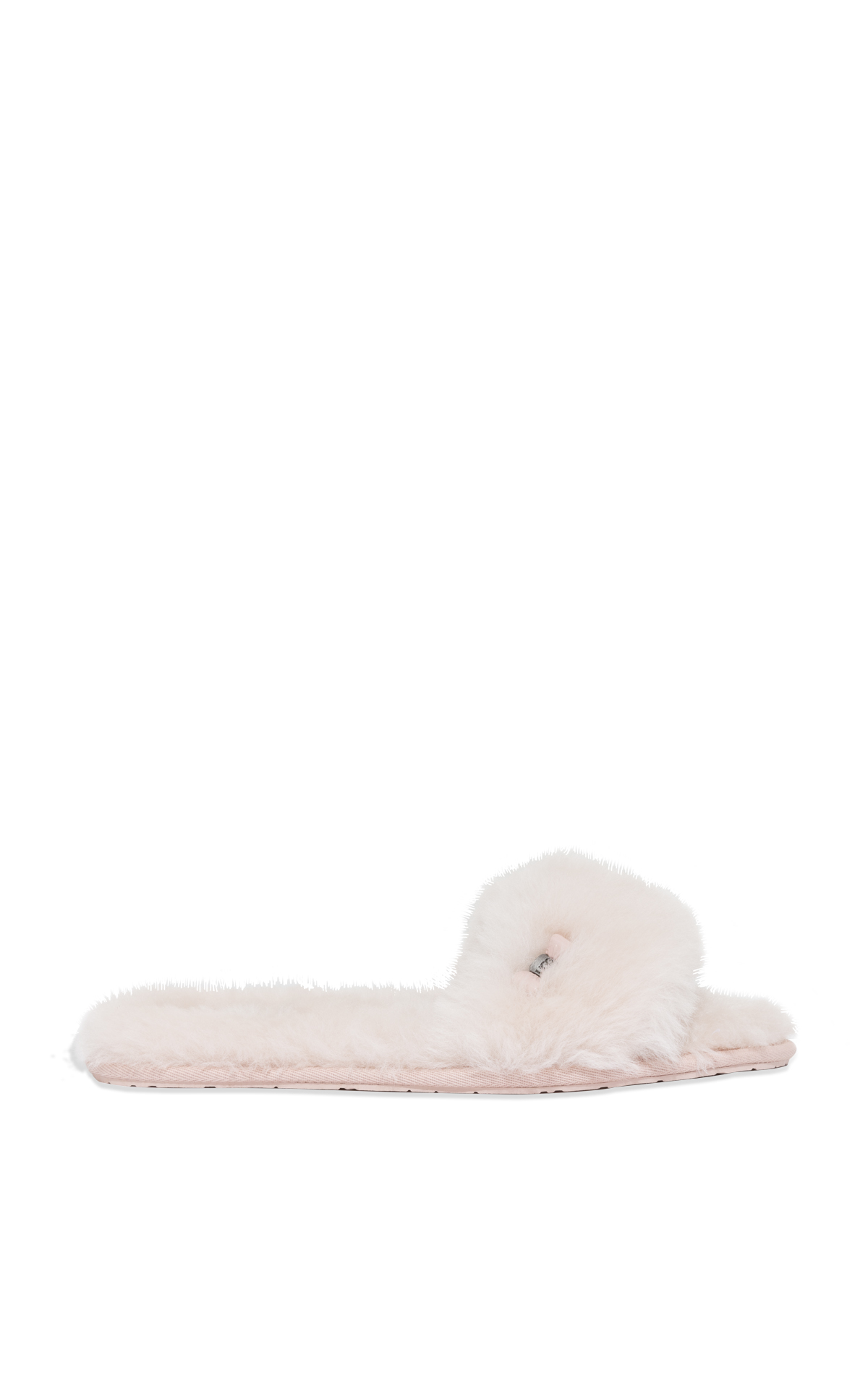 UGG Pink fluffy slippers La Vallée Village