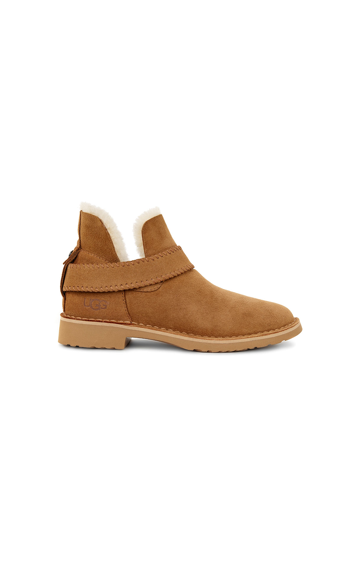 Low brown boot UGG