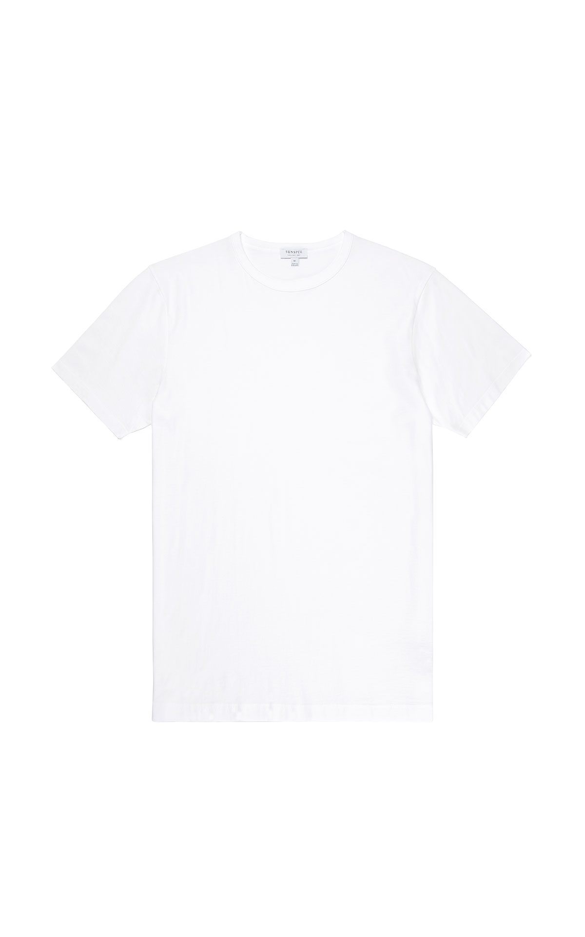 Sunspel Classic t-shirt in white from Bicester Village
