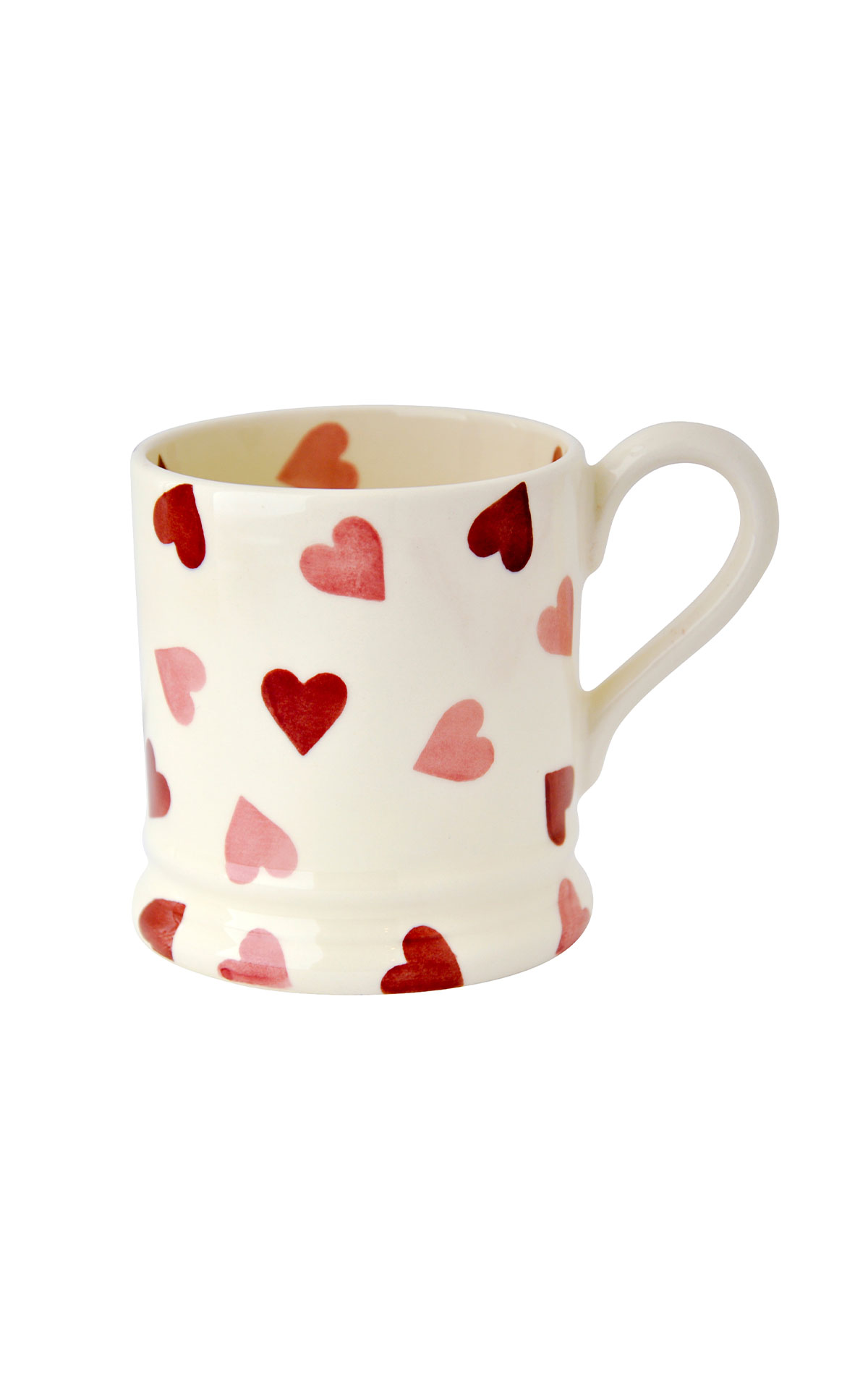 Emma Bridgewater Pink hearts half pint mug from Bicester Village