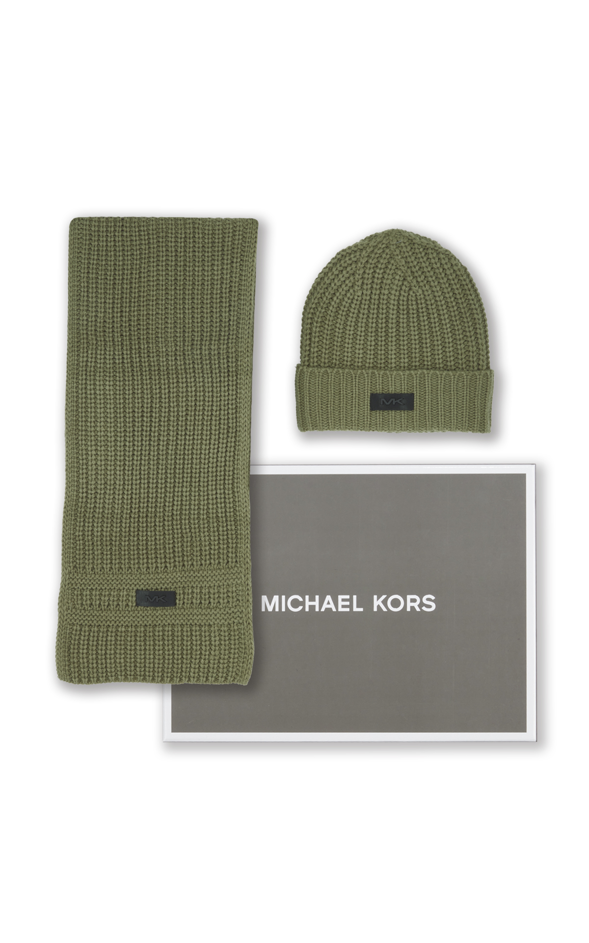 Boxed hat and scarf set