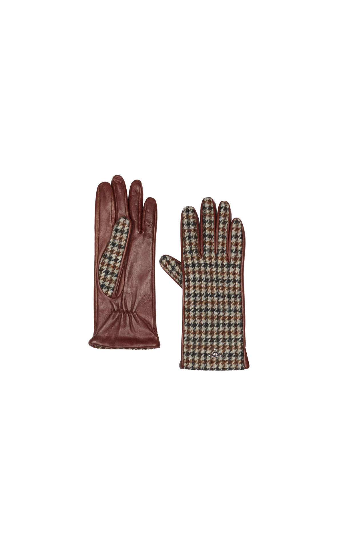 Vivienne Westwood Leather gloves from Bicester Village