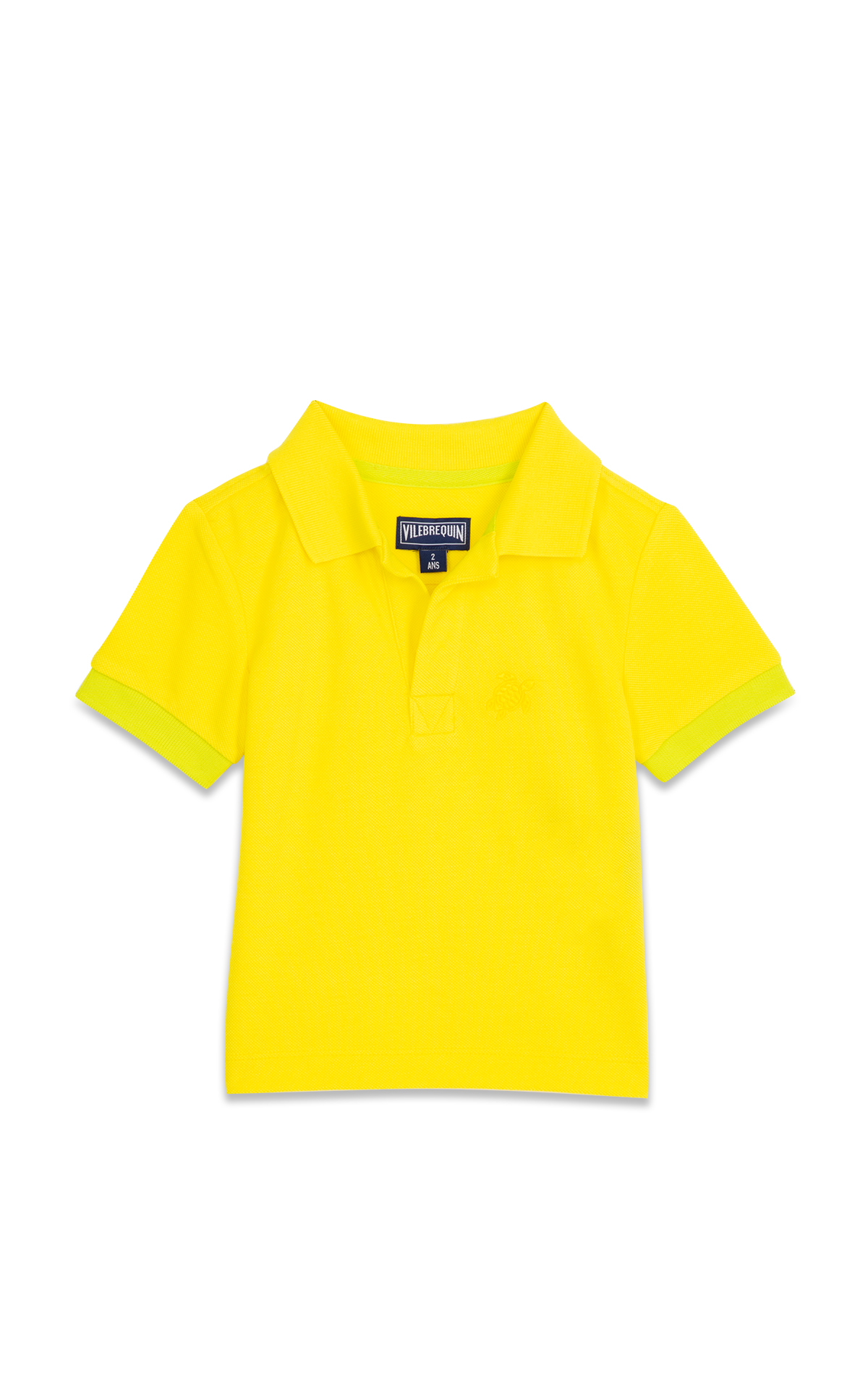La Vallée Village Vilebrequin Boys' yellow polo shirt