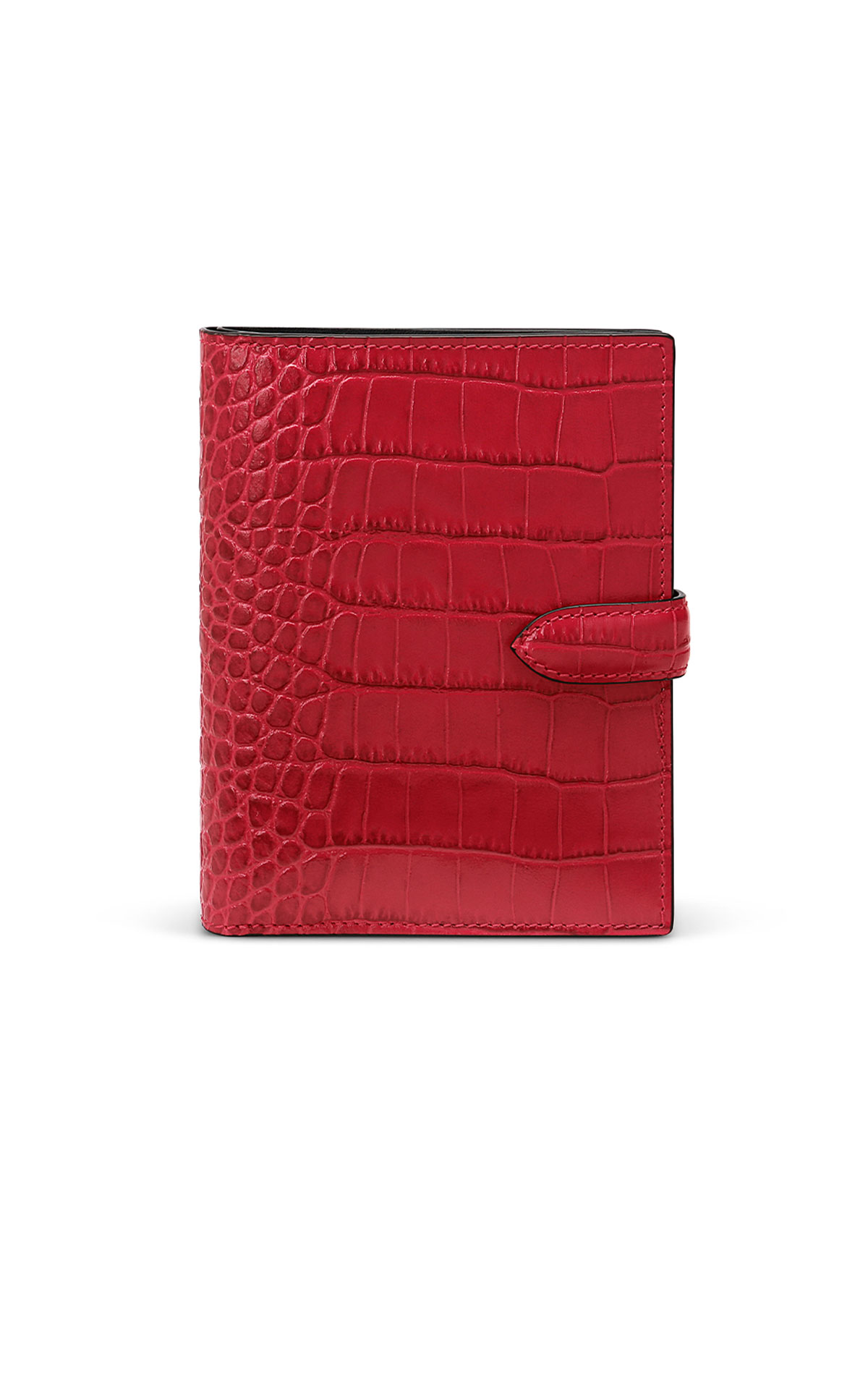 Smythson Mara pocket tab wallet red from Bicester Village