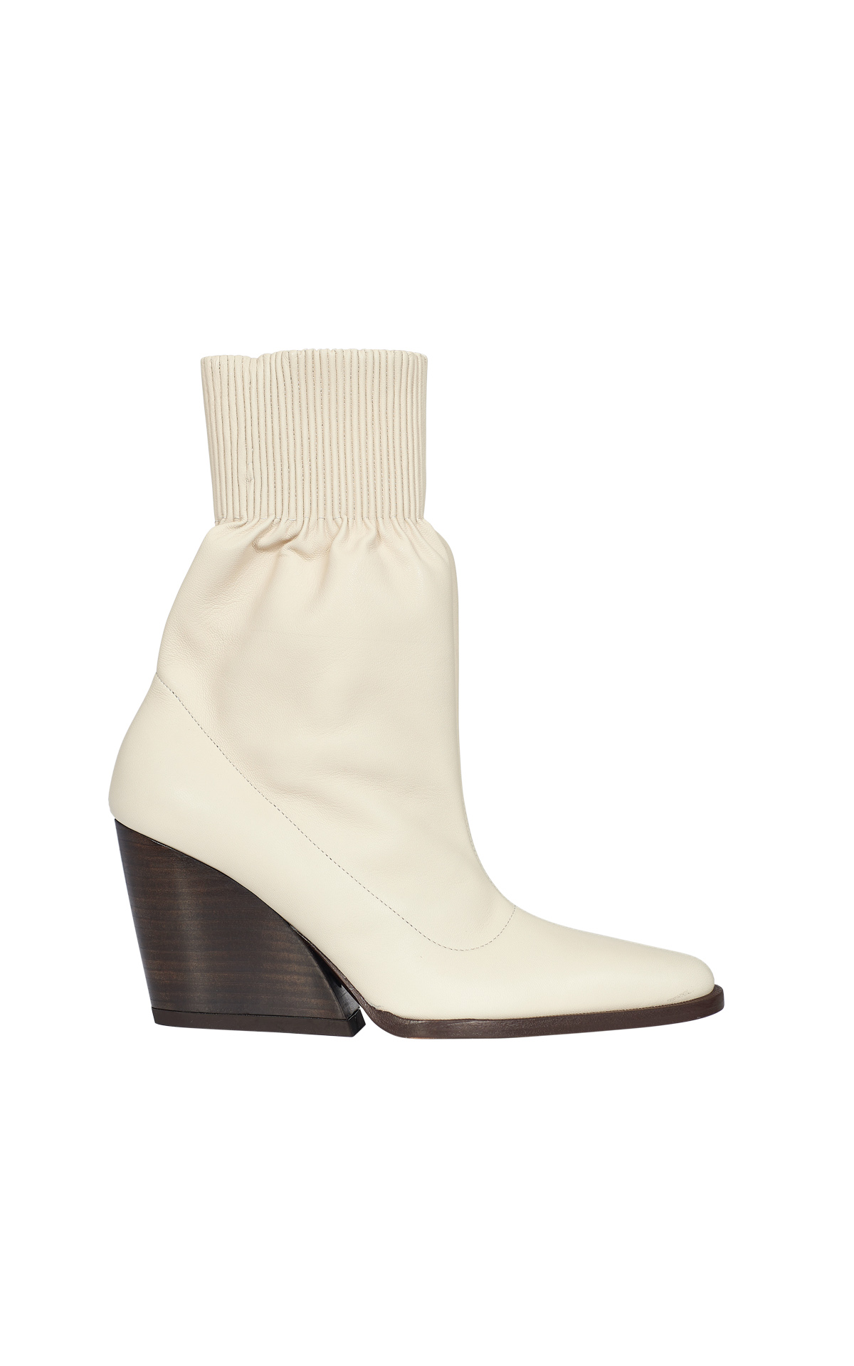 White boot with heel Kenzo