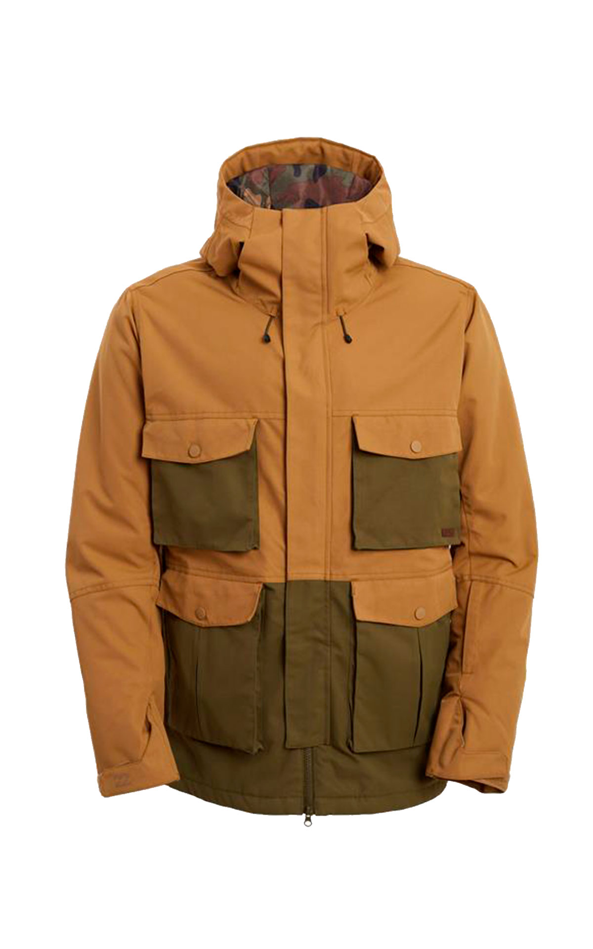 Camel anorak with pockets Boardriders