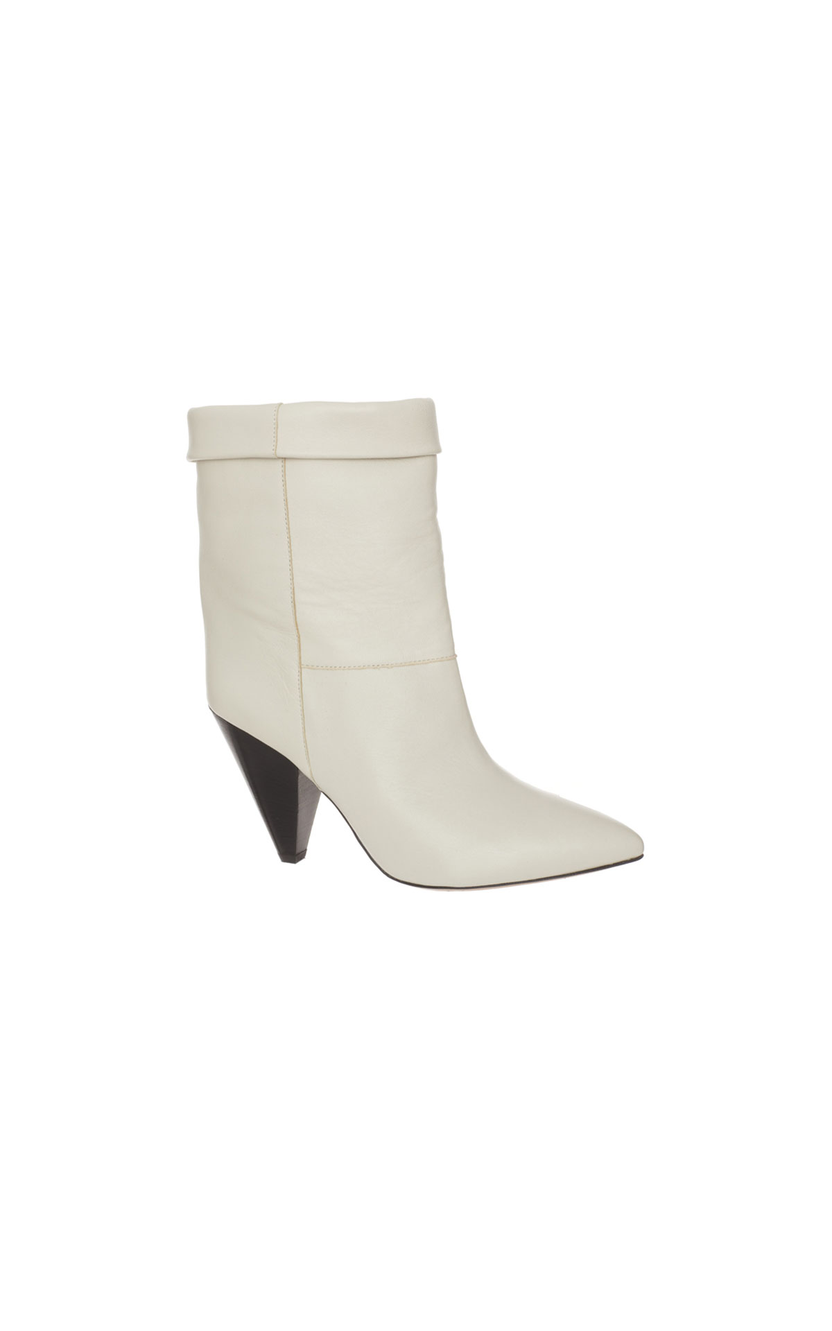 Isabel Marant Luido white boots from Bicester Village