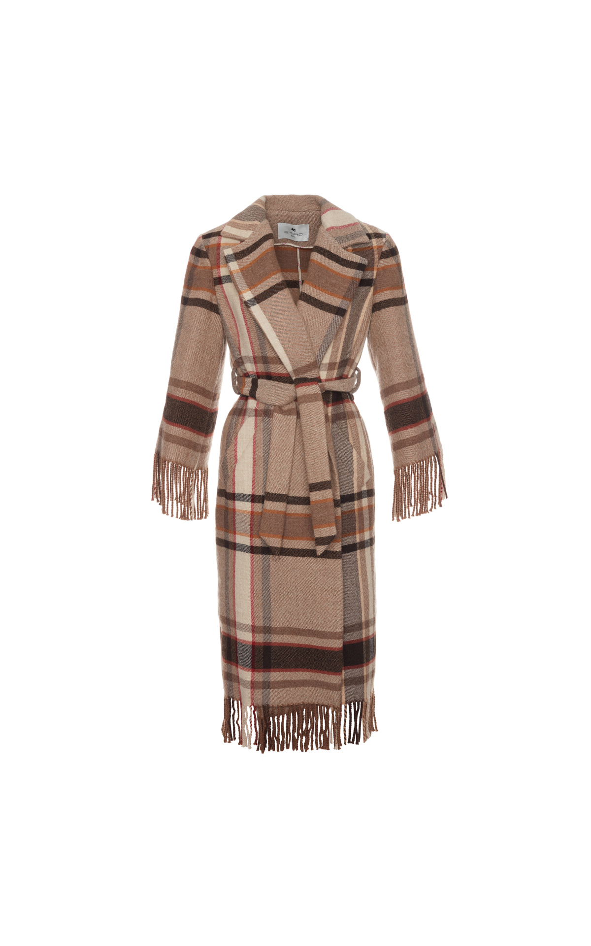 Etro Check coat from Bicester Village