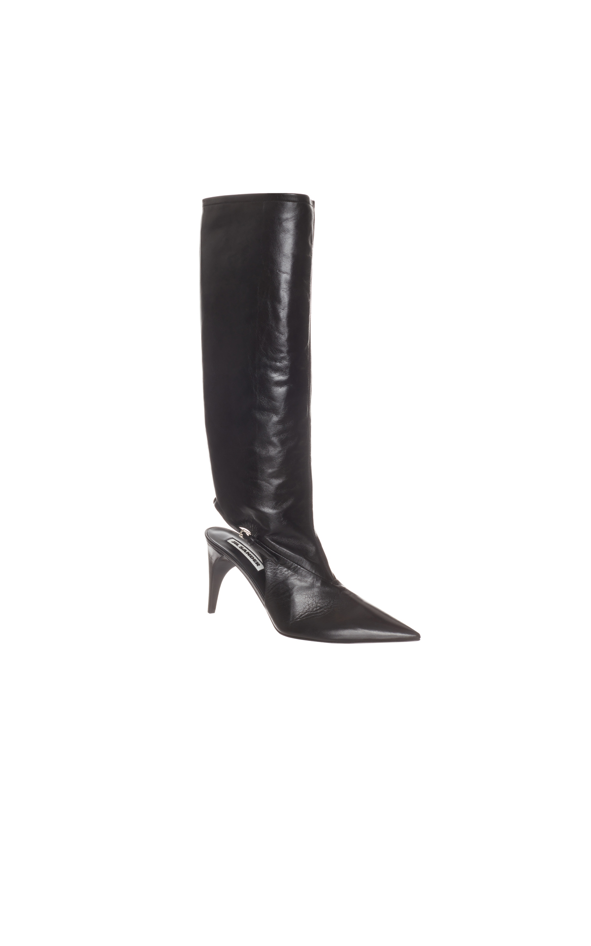 Jil Sander Leather knee high boots from Bicester Village