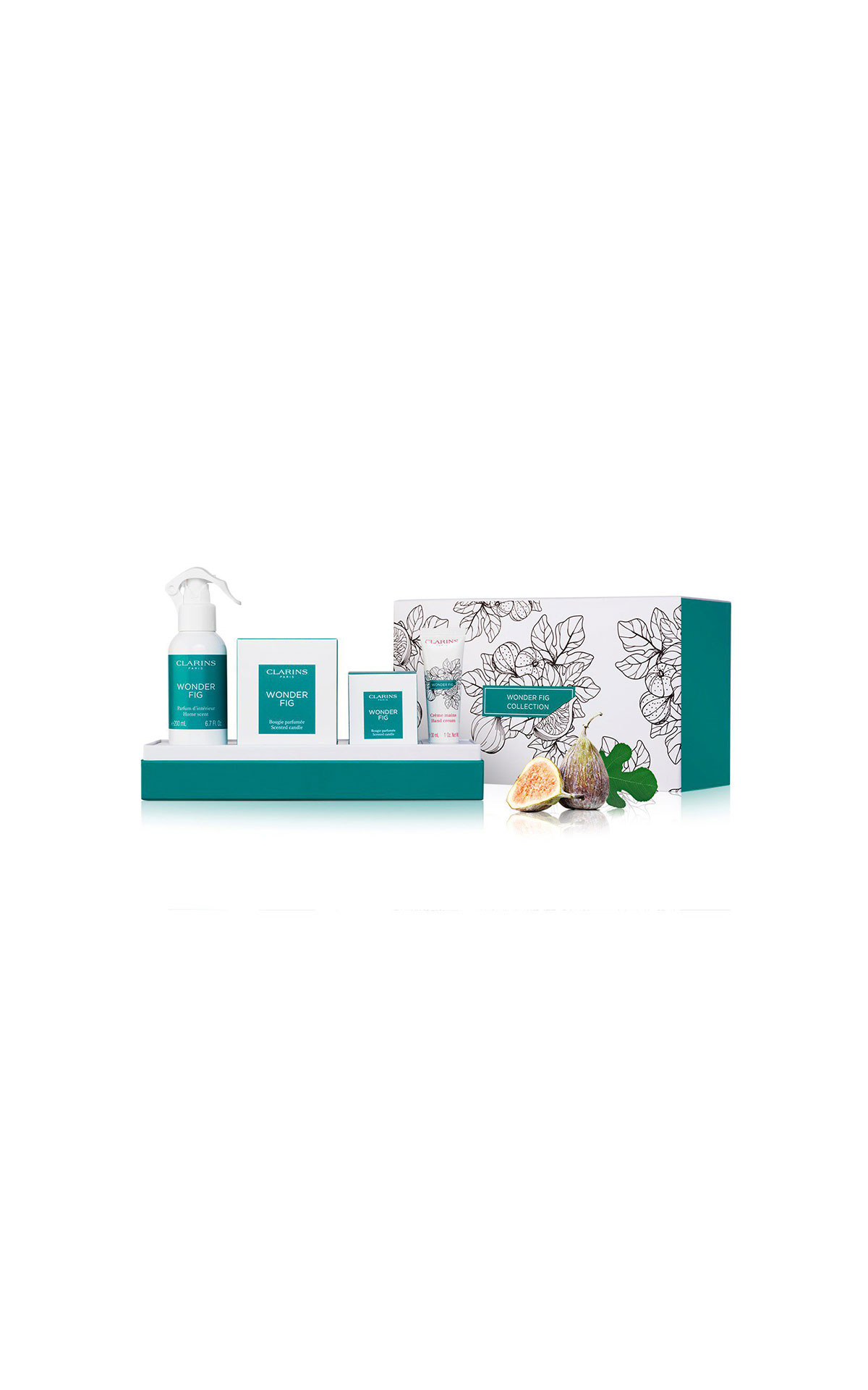 Clarins Wonder fig home collection from Bicester Village