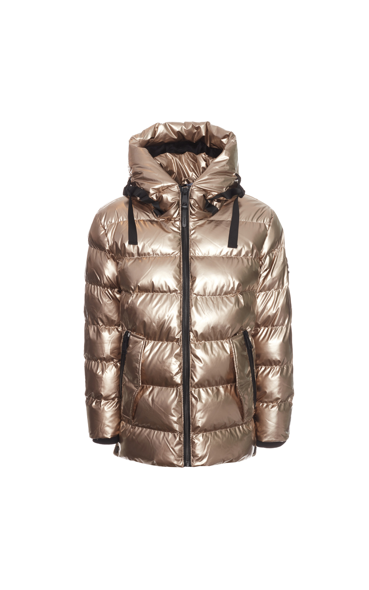 DKNY Gold puffer from Bicester Village