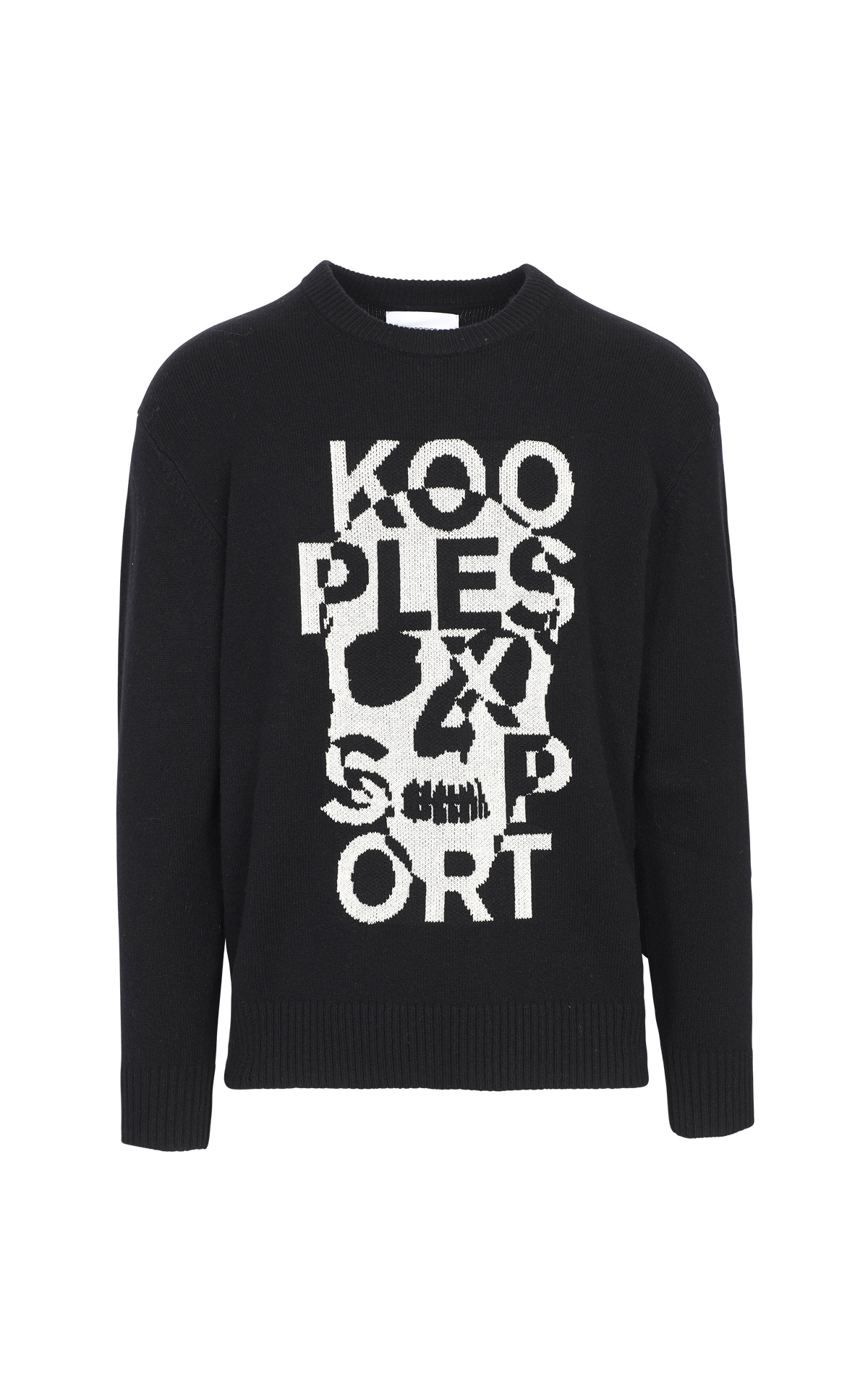 Black knit sweater the Kooples