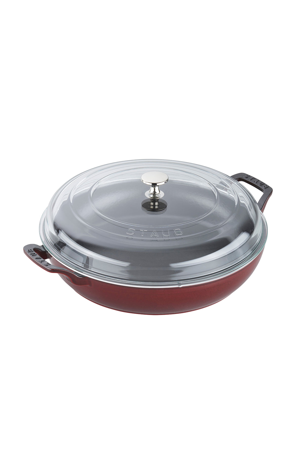 ZWILLING STAUB saute pan with glass lid from Bicester Village