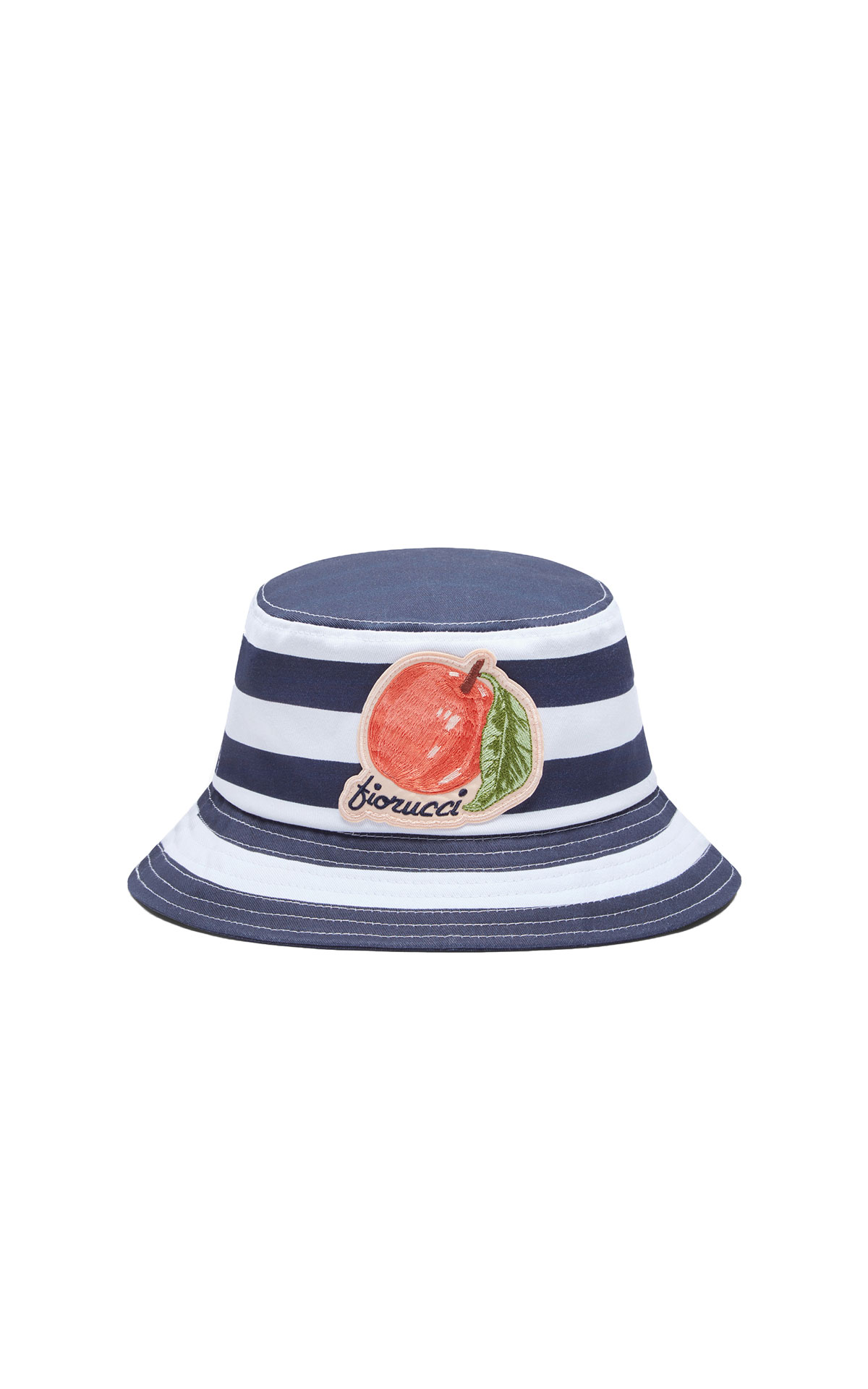 Fiorucci Cafe la pesca stripe bucket hat multi from Bicester Village