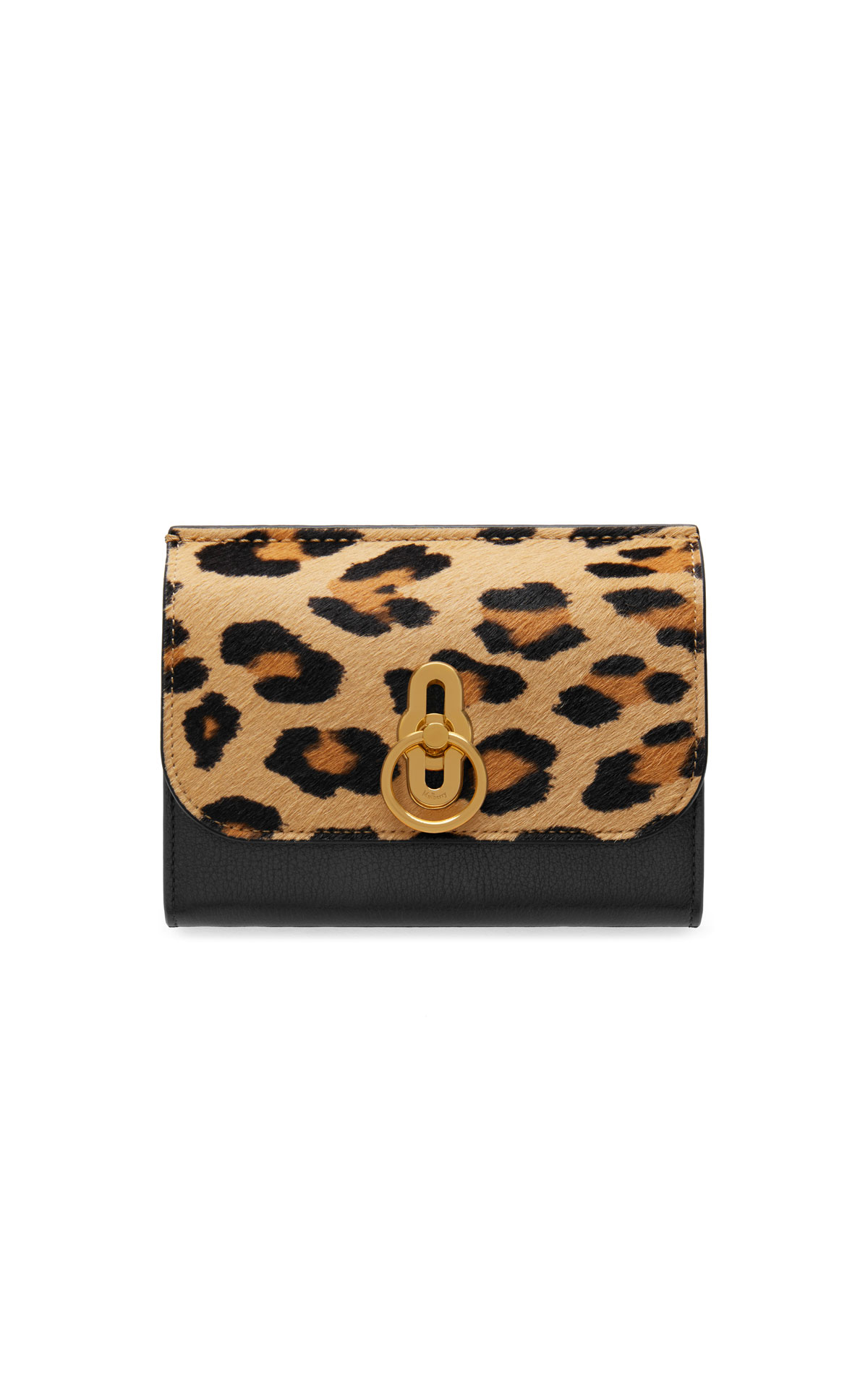 Mulberry  Amberley medium wallet leopard & silky c from Bicester Village