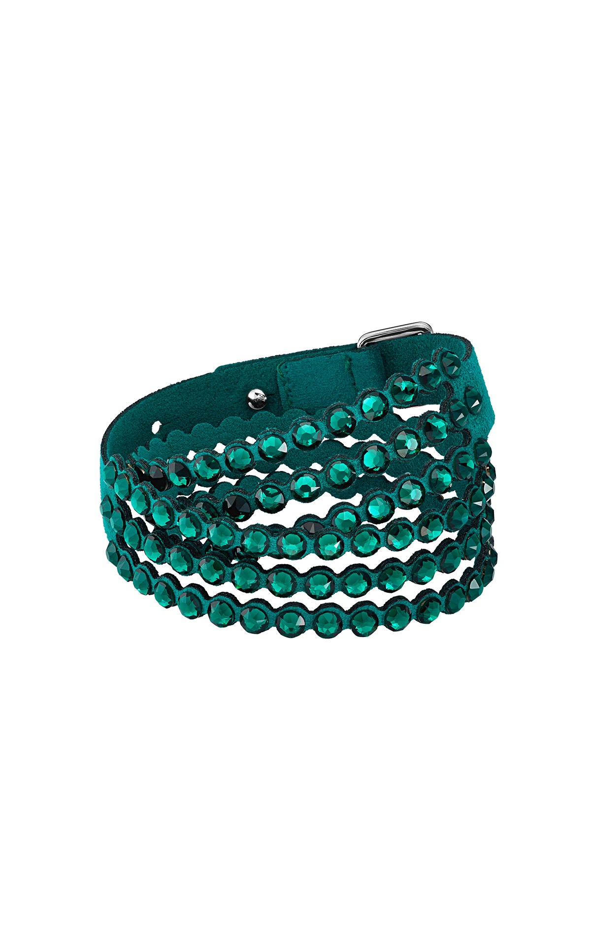 Green Swarovski bracelet