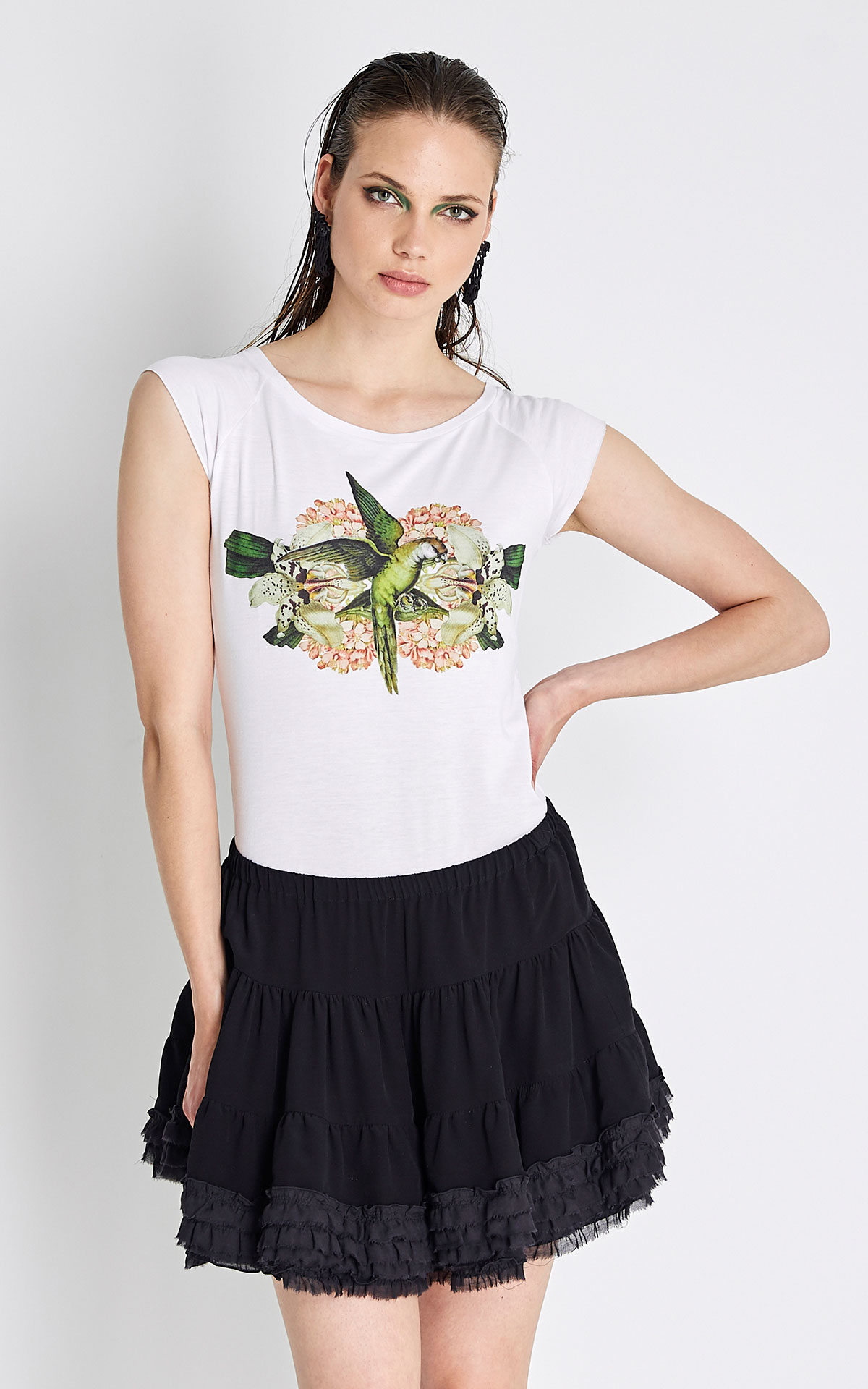 Benedetti Life Parrot t-shirt from Bicester Village