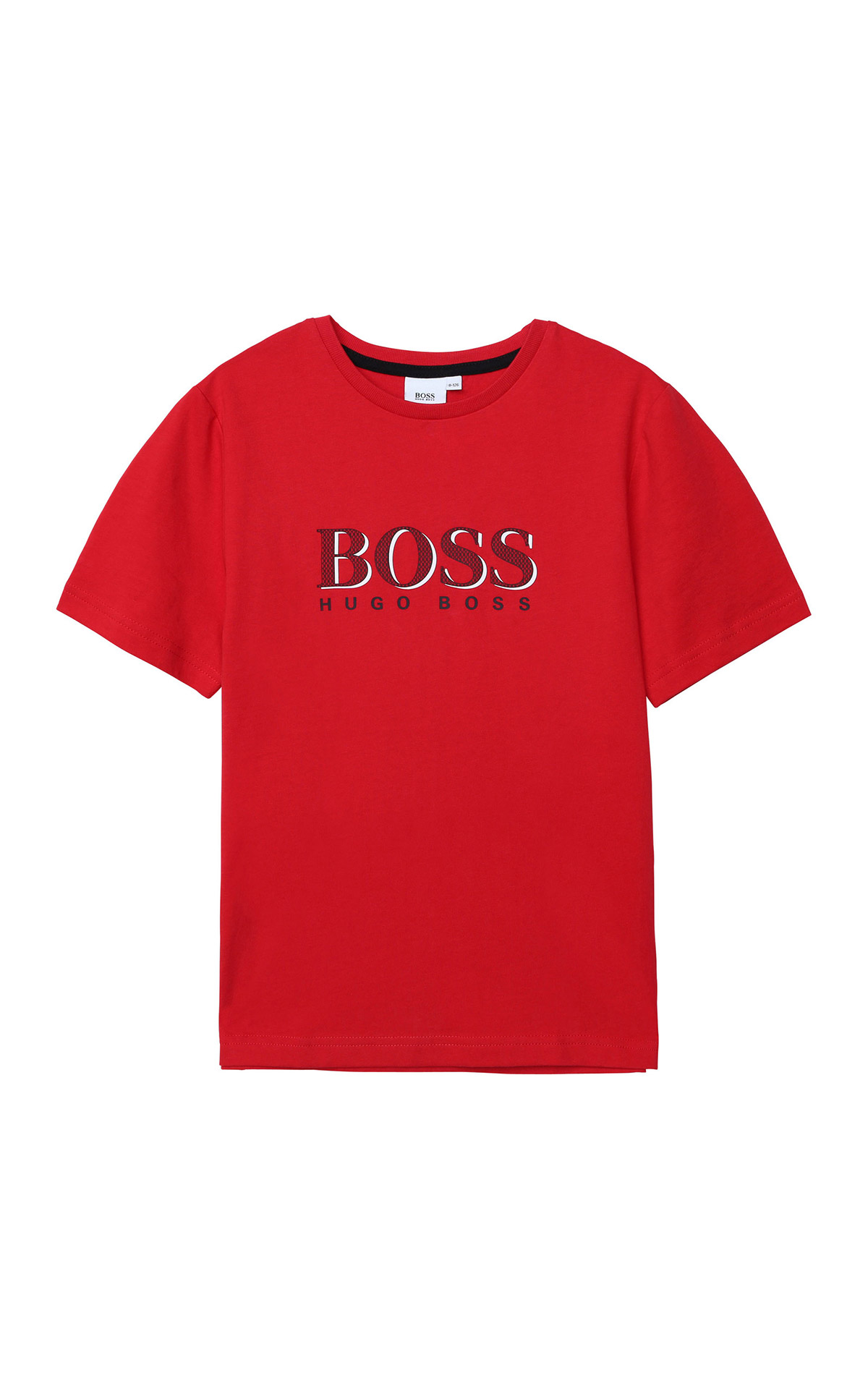 Camiseta manga corta roja Boss Kidswear