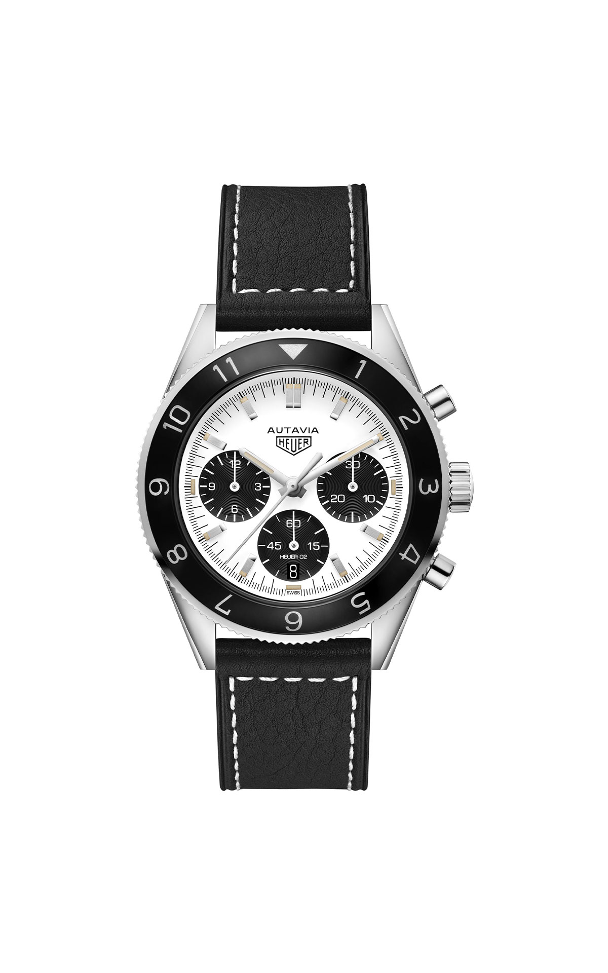 TAG Heuer Heuer autavia calibre heuer 02 leather strap from Bicester Village