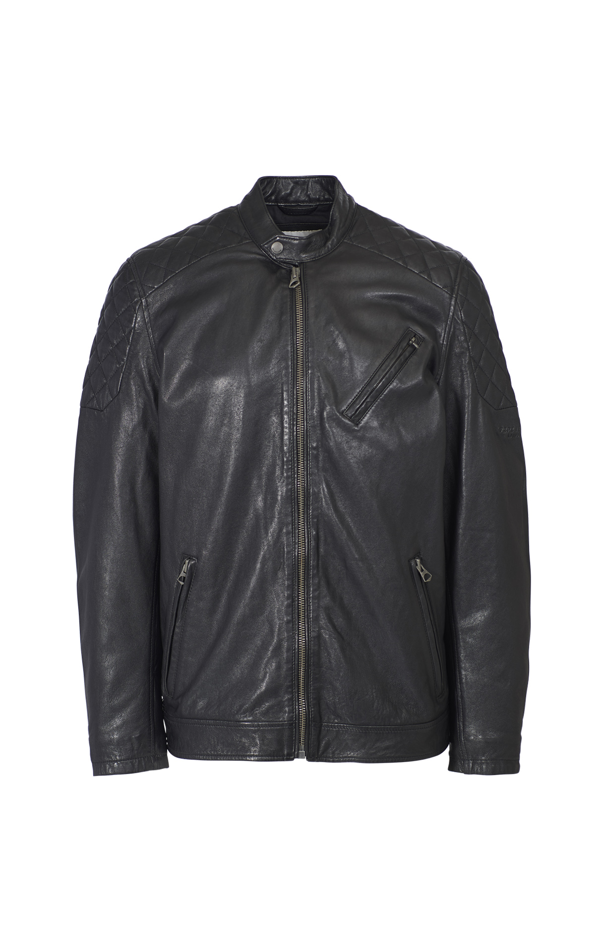 Black leather jacket  Pepe Jeans