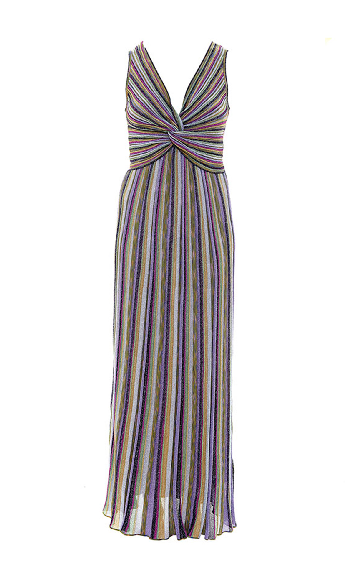Vestido rayas verticales colores Missoni