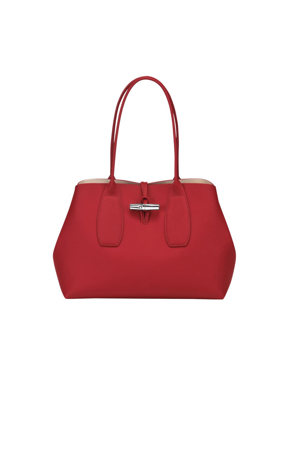Bolso Roseau rojo Longchamp