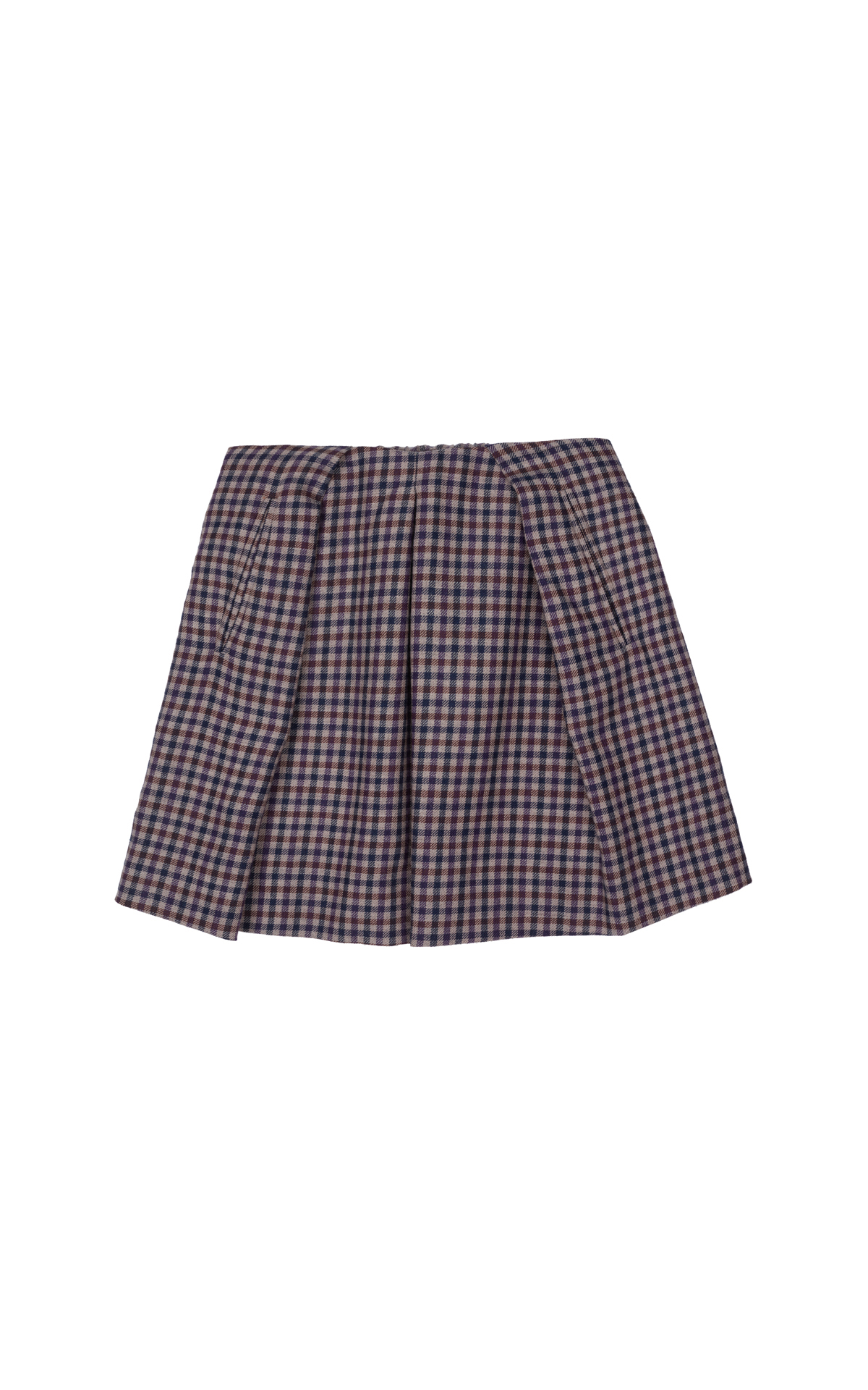 Bonpoint Grey check skirt from Bicester Village