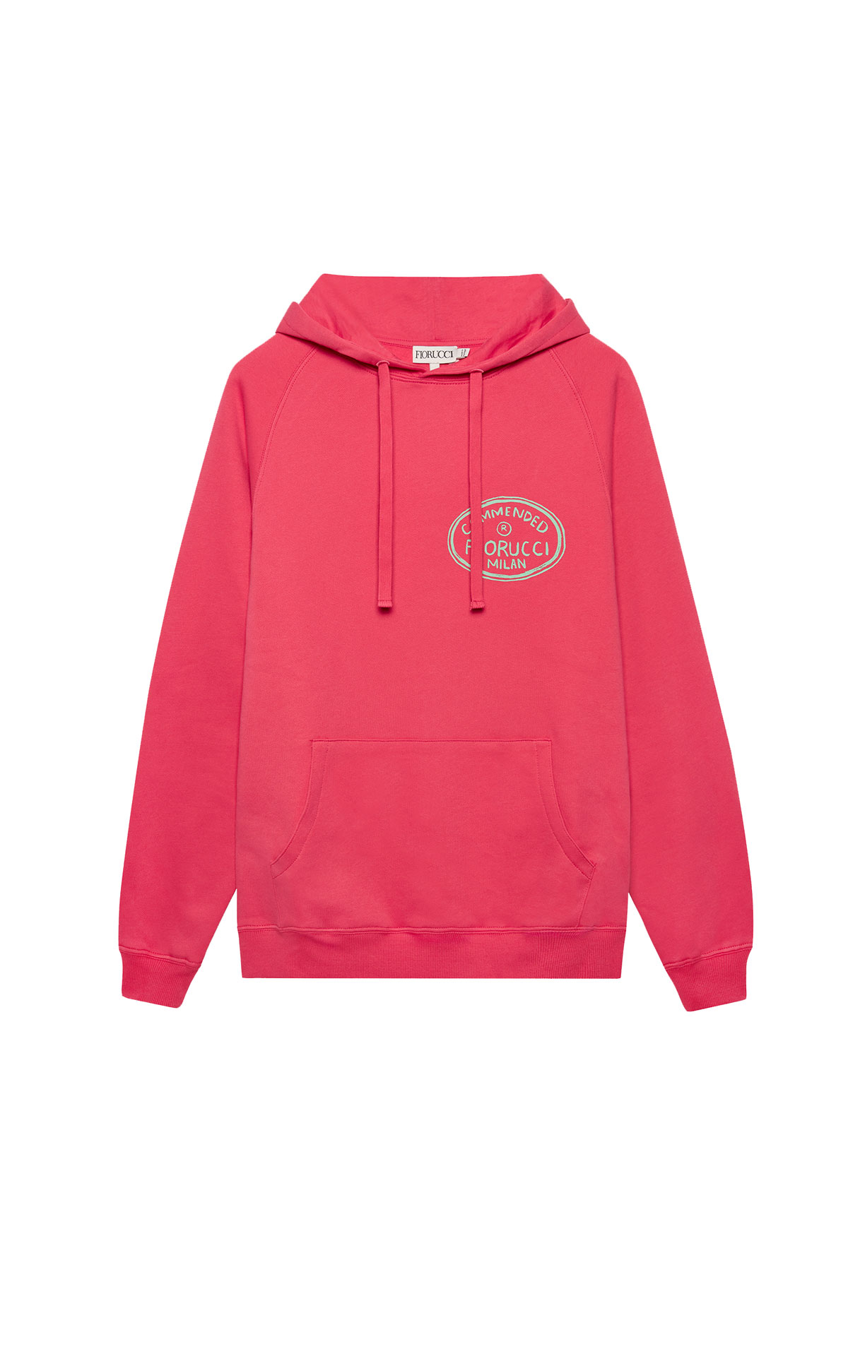 Fiorucci Unisex commended hoodie pink from Bicester Village