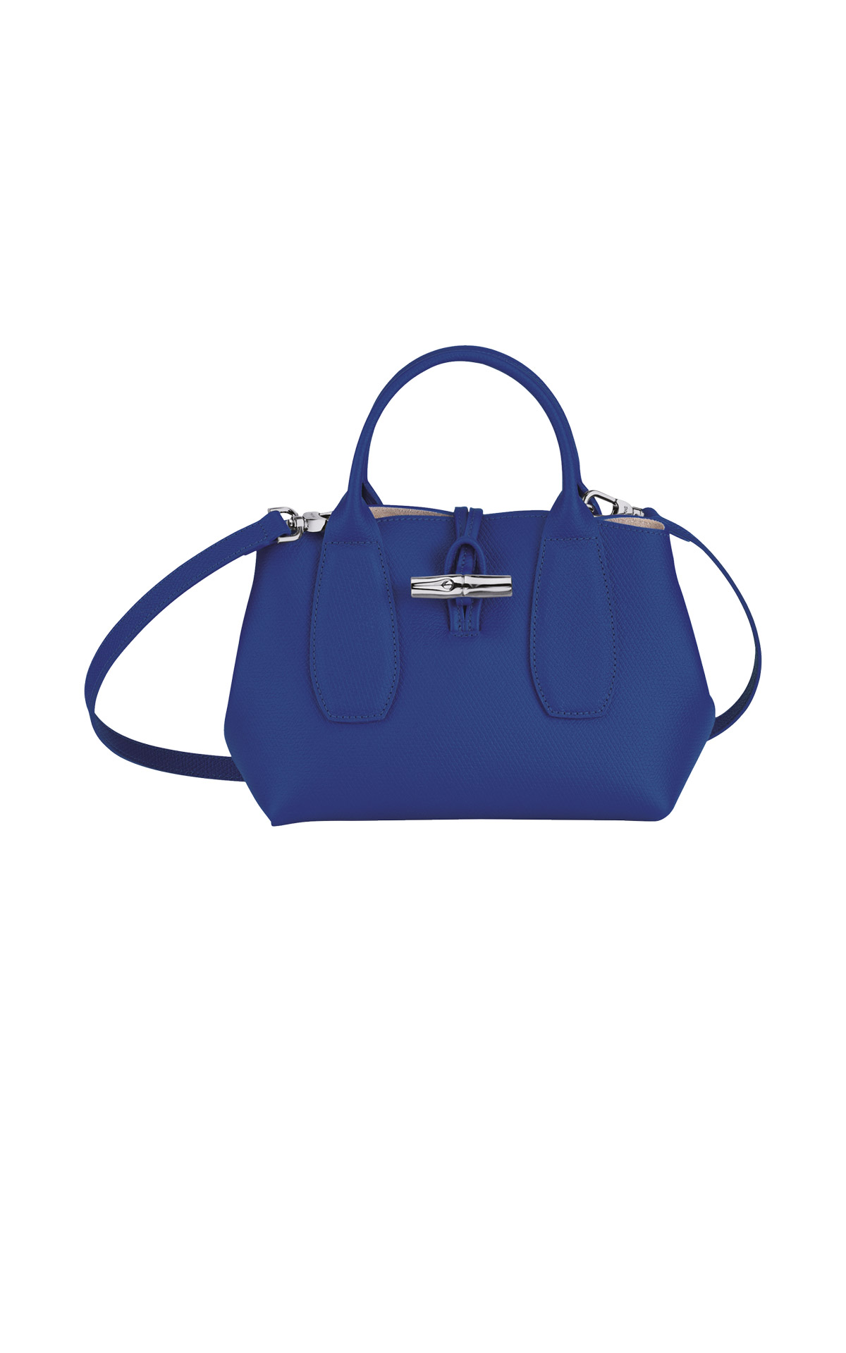 Bolso Roseau azul Longchamp