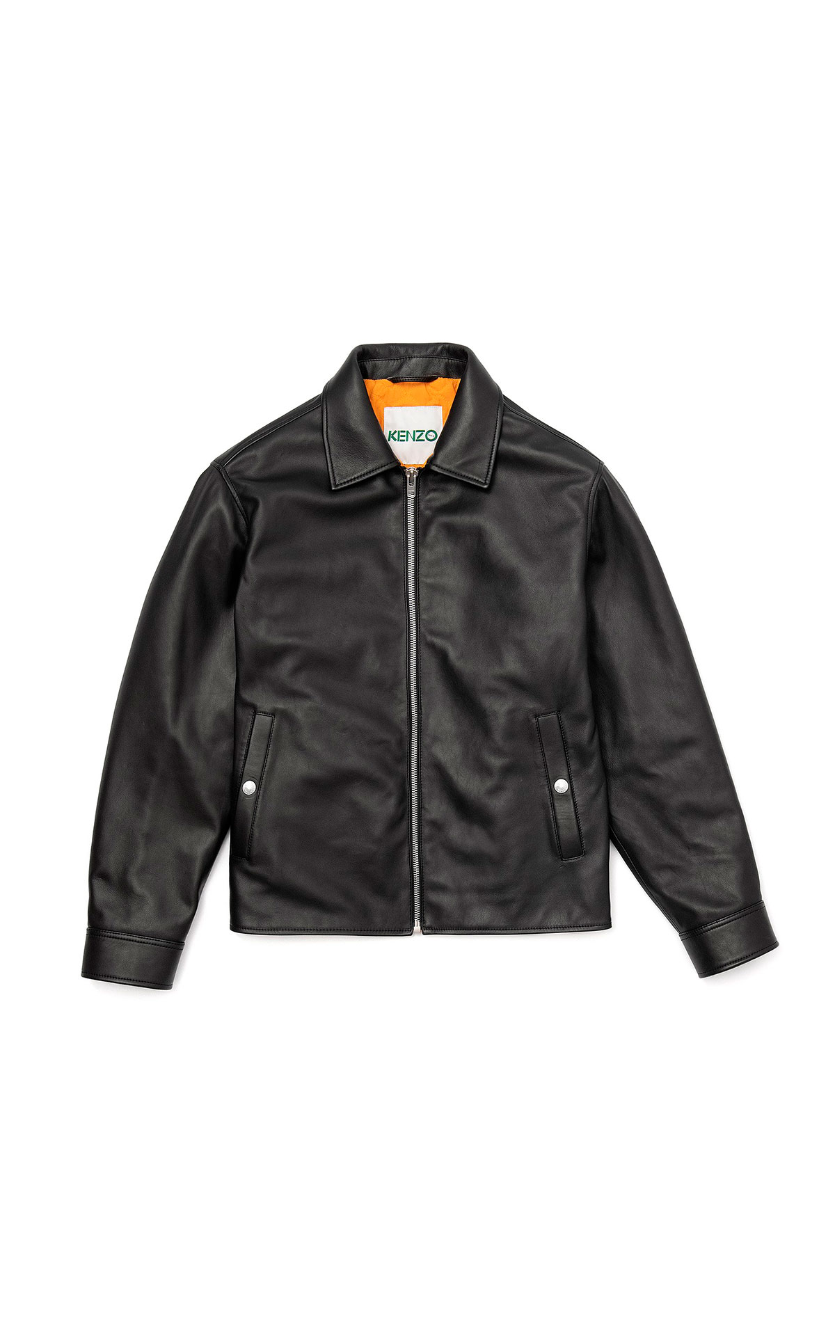 Black leather jacket Kenzo