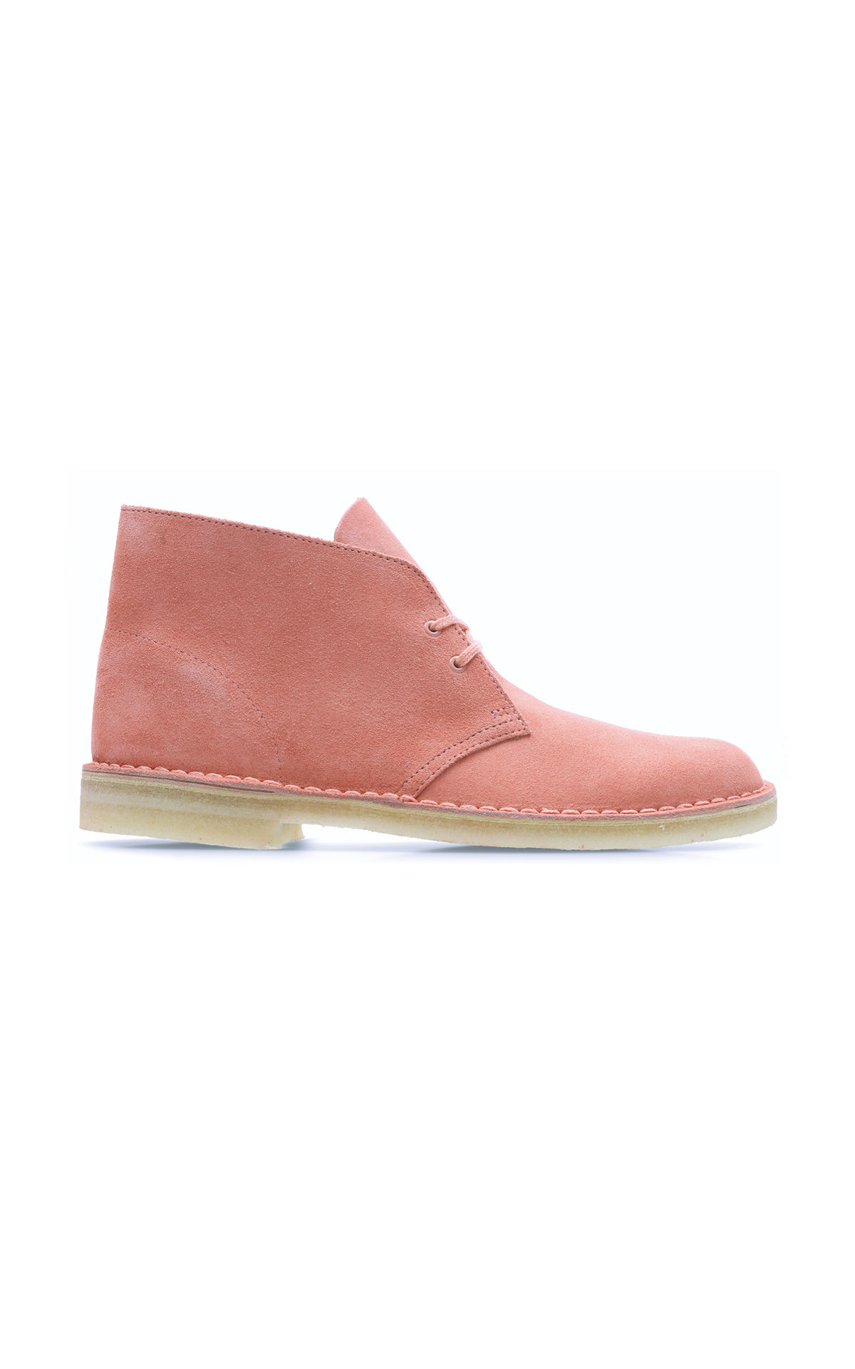 Clarks  Desert boot coral from Bicester Village