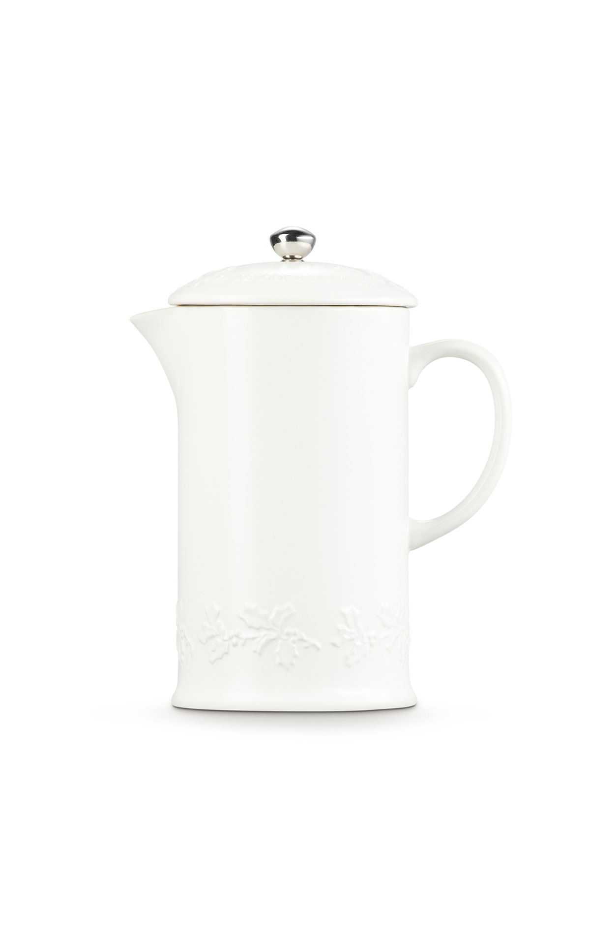Le Creuset Holly coffee pot stoneware 1L cotton from Bicester Village